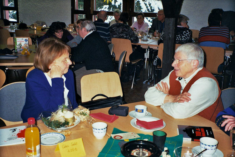 Leckeres Essen, Gangsterballaden und interessante Gespräche ergänzten sich bestens.