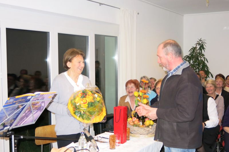 Spaß, Blumen und Applaus